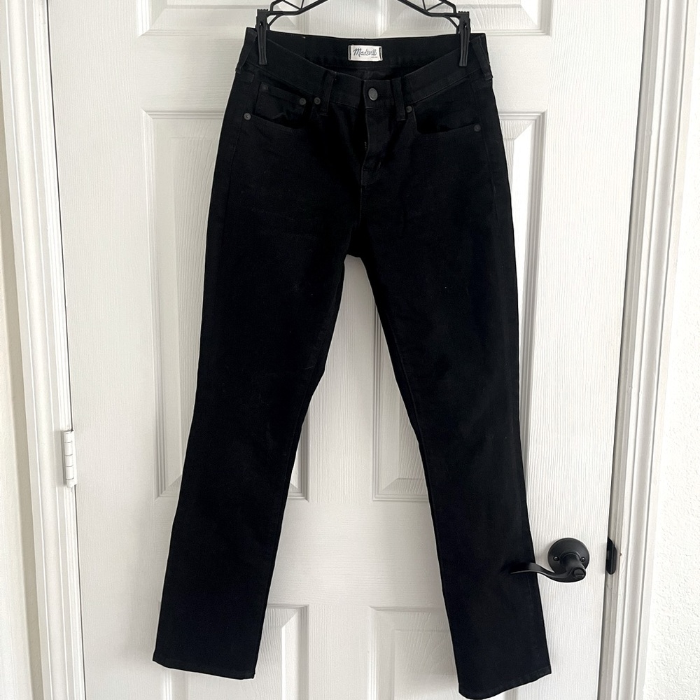 Madewell Slim Boy Jean Black